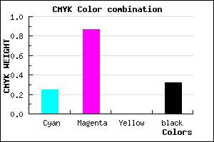 #8117AD color CMYK mixer