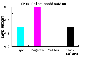 #8148B5 color CMYK mixer