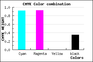 #0D0CA6 color CMYK mixer