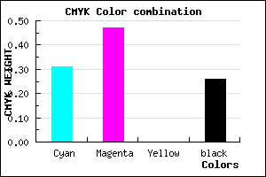 #8264BC color CMYK mixer