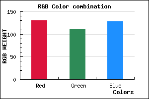 rgb background color #826F80 mixer