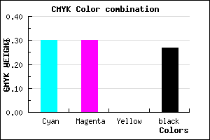 #8282BA color CMYK mixer