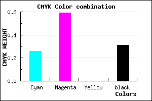 #8247AF color CMYK mixer