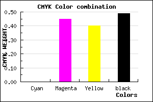 #82484E color CMYK mixer