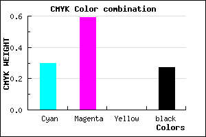 #824CBA color CMYK mixer