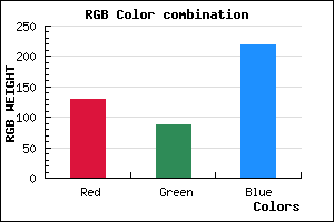 rgb background color #8257DB mixer