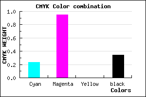 #8209A9 color CMYK mixer