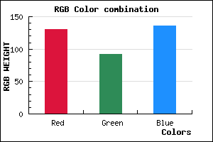 rgb background color #825C88 mixer
