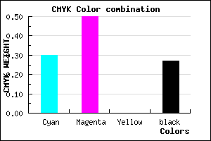 #825DBB color CMYK mixer