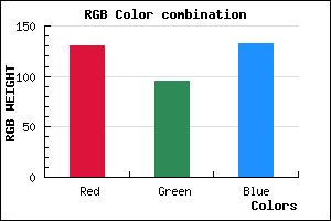 rgb background color #825F85 mixer