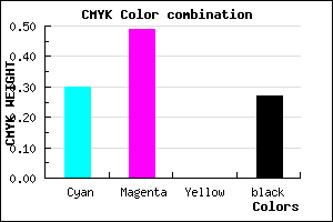 #825FBB color CMYK mixer