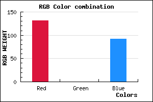 rgb background color #83005C mixer