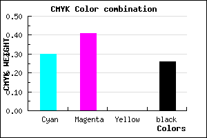 #836EBC color CMYK mixer