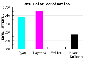 #8375D3 color CMYK mixer