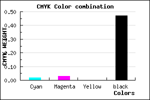 #838286 color CMYK mixer