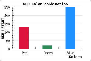 rgb background color #8314F8 mixer