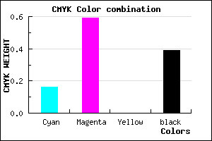 #83409C color CMYK mixer