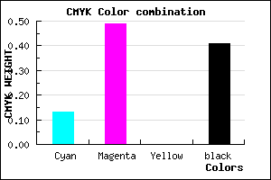 #834D97 color CMYK mixer