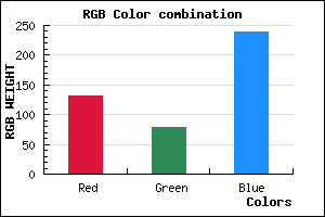 rgb background color #834FEF mixer