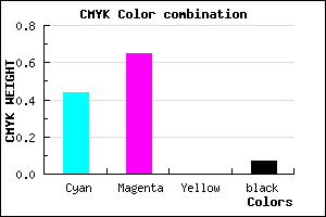 #8352EC color CMYK mixer