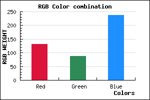 rgb background color #8357ED mixer