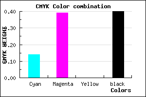 #835C98 color CMYK mixer