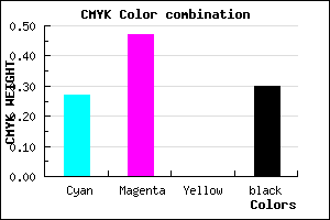 #835FB3 color CMYK mixer