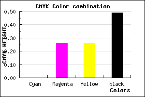 #836161 color CMYK mixer