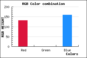 rgb background color #84009F mixer