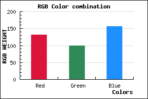 rgb background color #84649C mixer