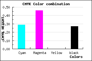 #8464BA color CMYK mixer
