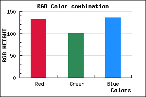 rgb background color #846588 mixer