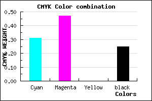 #8465BF color CMYK mixer