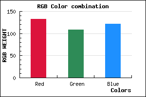 rgb background color #846C7A mixer