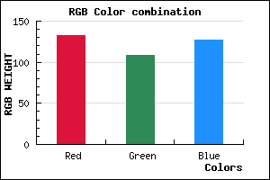 rgb background color #846C7F mixer