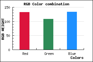 rgb background color #846C86 mixer