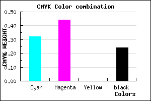 #846DC3 color CMYK mixer