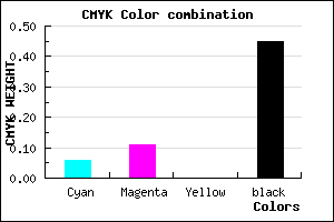 #847C8C color CMYK mixer