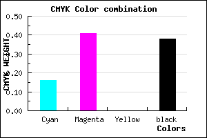 #845D9D color CMYK mixer