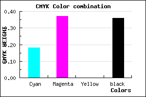 #8566A2 color CMYK mixer