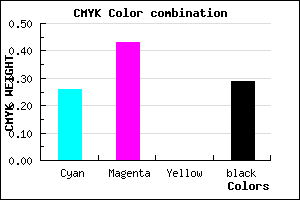 #8566B4 color CMYK mixer