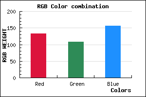 rgb background color #856C9C mixer
