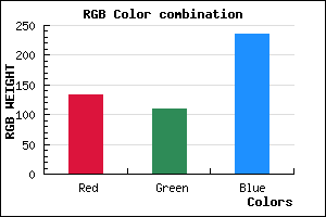rgb background color #856EEC mixer