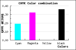 #8570A4 color CMYK mixer