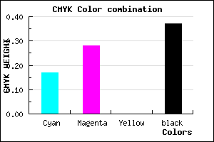 #8574A0 color CMYK mixer