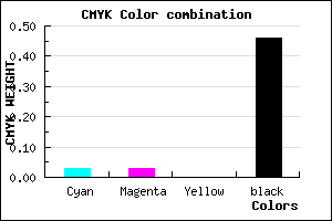 #858589 color CMYK mixer