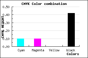 #858593 color CMYK mixer