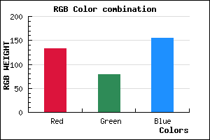 rgb background color #854F9B mixer