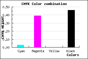#855389 color CMYK mixer