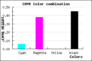 #85578D color CMYK mixer